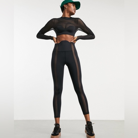 Adidas Ivy Park 2pc set top and leggings size L - Picture 3 of 16